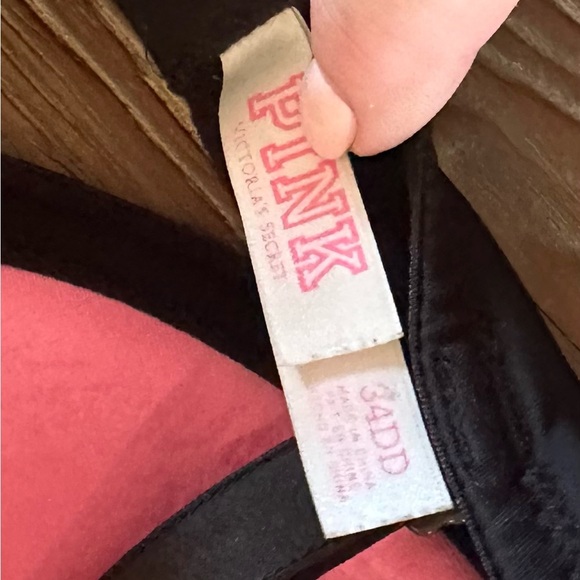 Victoria’s Secret Pink Padded Push-Up Bra 34DD - Picture 3 of 3